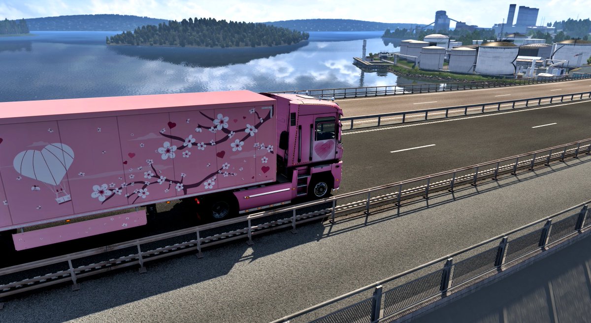 David0Connor's tweet photo. 1/2 #CruisingNordicHorizons #HeartsOfBloom #eurotrucksimulator2 #gaming #ets2 #tmp #truckersmp #BestCommunityEver https://t.co/Dh1xUyCwSy