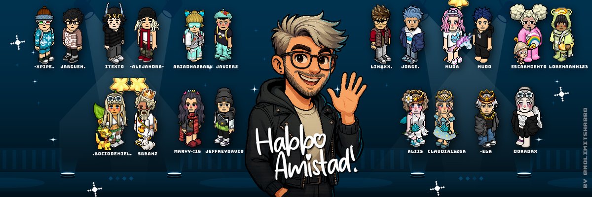 NoLimitsHB's tweet photo. Febrero fue el mes del amor…
pero sobre todo de la amistad 💘🫂

Aquí están los ganadores del concurso de portadas Habbo ❤️

Gracias por confiar, participar y etiquetar a esas personas especiales dentro del hotel ✨

Esta portada es para ustedes.
Porque Habbo se vive mejor cuando se comparte 💕