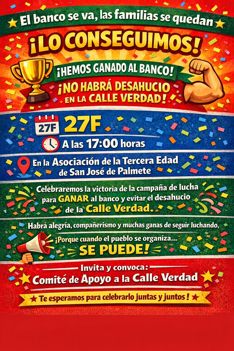 Plataforma Interdistritos Barrios Hartos tweet media