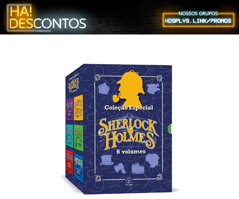 Coleção Especial Sherlock Holmes - Box com 6 livros

💸 R$ 46,96
🚚 Frete Grátis
🔗 amzn.to/4rxkxMW