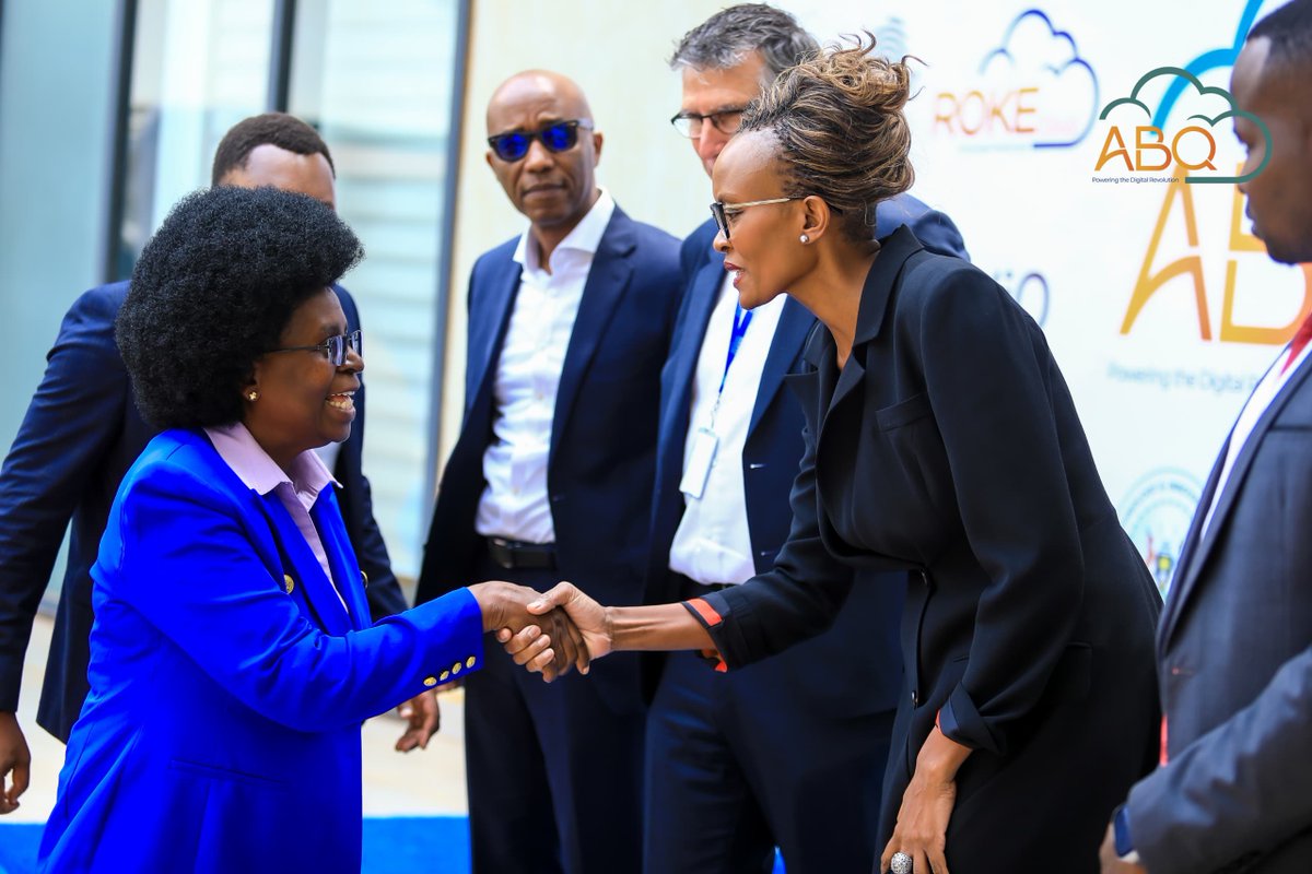 AbqCloud's tweet photo. Dr. Monica Musenero visited the Raxio Data Centre and also praised the good work that Abq is yet to do in regards to uplifting Uganda's Technological field.
1/2 https://t.co/qiu4YTMUI4