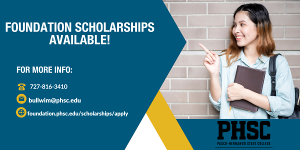 PHSCFoundation's tweet photo. 💛 Current and incoming @PHSCedu students can now apply for a #PHSCFoundation scholarship for the 2026-2027 academic year. The priority deadline is April 10 and students can access the application by visiting our scholarship page https://t.co/BfYokPEQ4w. 🖤 https://t.co/K7gJewaH3i