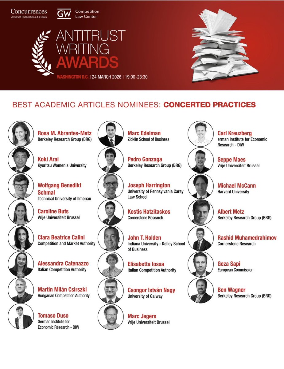 McCannSportsLaw's tweet image. Honored to be included in this distinguished group. #antitrustlaw #sportslaw