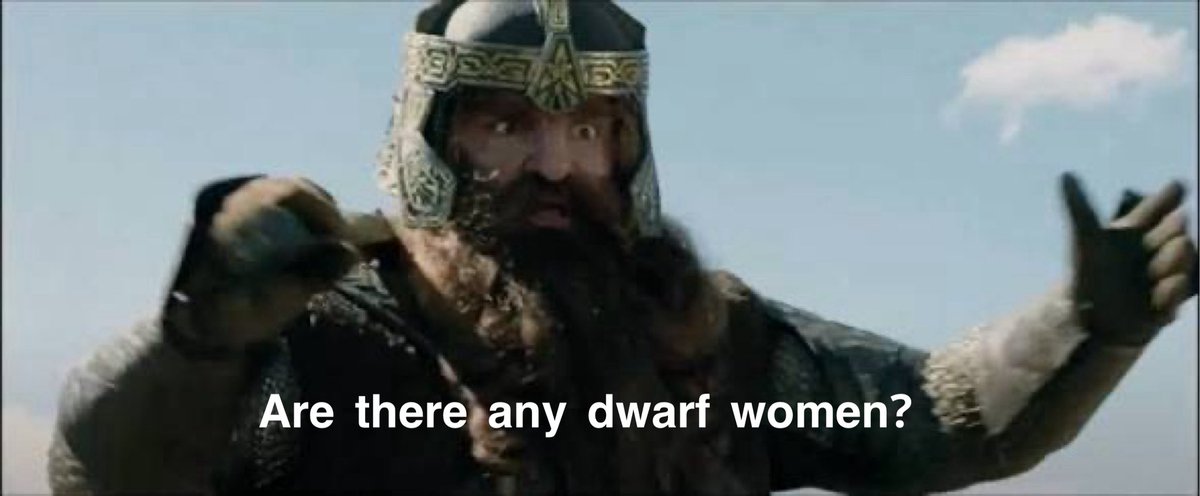 MiddleEarthCent's tweet photo. @ATLHawks @MagicCity Gimli has a question. https://t.co/gERx2CKq1u