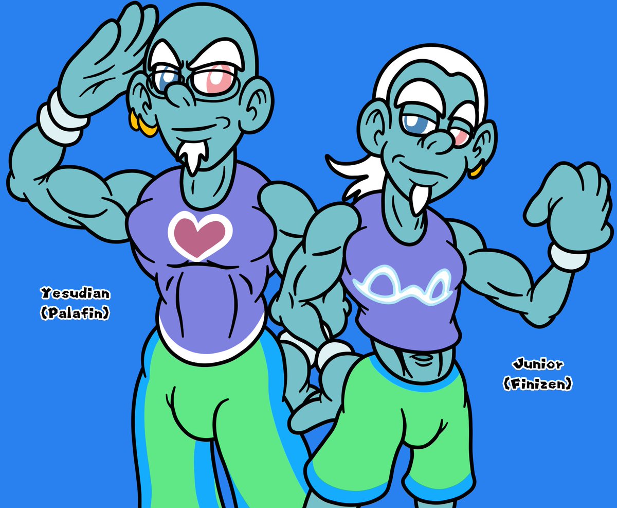 Nerdy gym rat brothers with a love for swimming...and superheroes (mostly Yesudian does)!