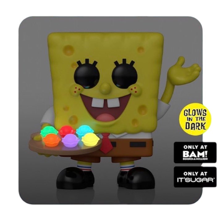 FunkoPOPsNews's tweet photo. First look! BAM / ITSUGAR exclusive GITD SpongeBob w/ Infinity Stones Funko POP! Coming soon ~

#SpongeBobSquarePants #FunkoPOPNews #Funko #FunkoPOP https://t.co/8NifA6SmQg