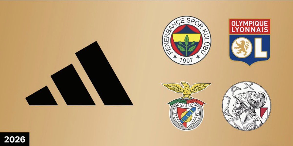 FenerXtraDE's tweet photo. 🚨 Fenerbahçe steigt ab der kommenden Saison 2026/27 in die „Local Elite“-Kategorie bei Adidas auf.

Das bedeutet:

🔸 Trikots mit Climacool+ Technologie
🔸 Das Trefoil-Logo von Adidas auf den Auswärtdtrikots
🔸 Off-Pitch und Streetwear-Kollektionen

(@Footy_Headlines) https://t.co/OLaVbgdywW