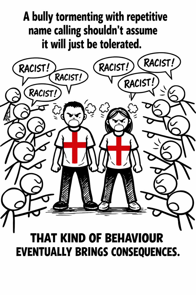 Ingyme's tweet photo. Repetition doesn't make a lie come true,
But it will fuel an unstoppable reaction to you...
#racism #Racism #racist #Racist #Bully #bullying #Tormenter #Tormenting #Consequences #Accountability https://t.co/VSGut8IFMC