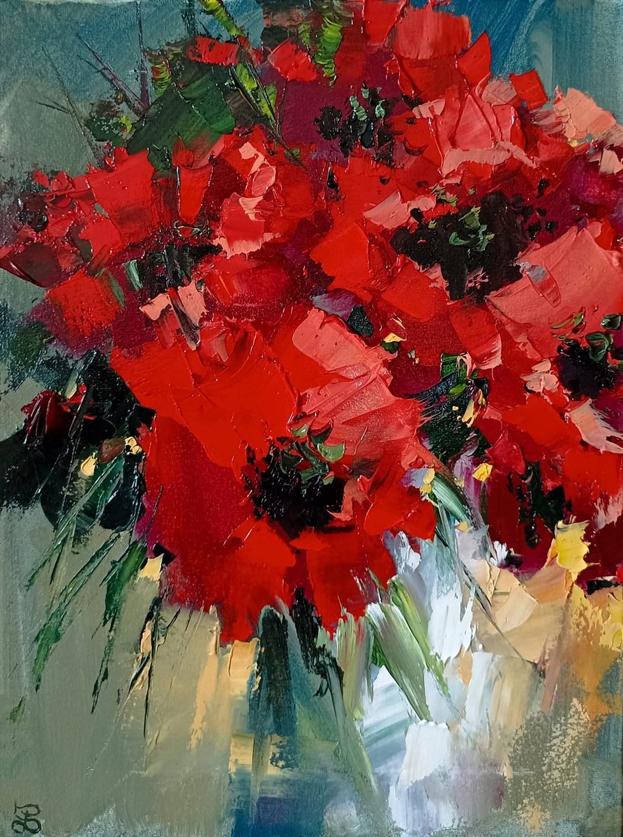 🎨🖌️Художница Екатерина Багута (Киев).  "Энергия жизни"