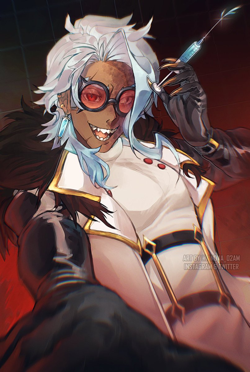 nova_02am's tweet image. Fellow artists! 
Share your art and nationality 🫵

[ #GenshinImpact #dottore #czech ]