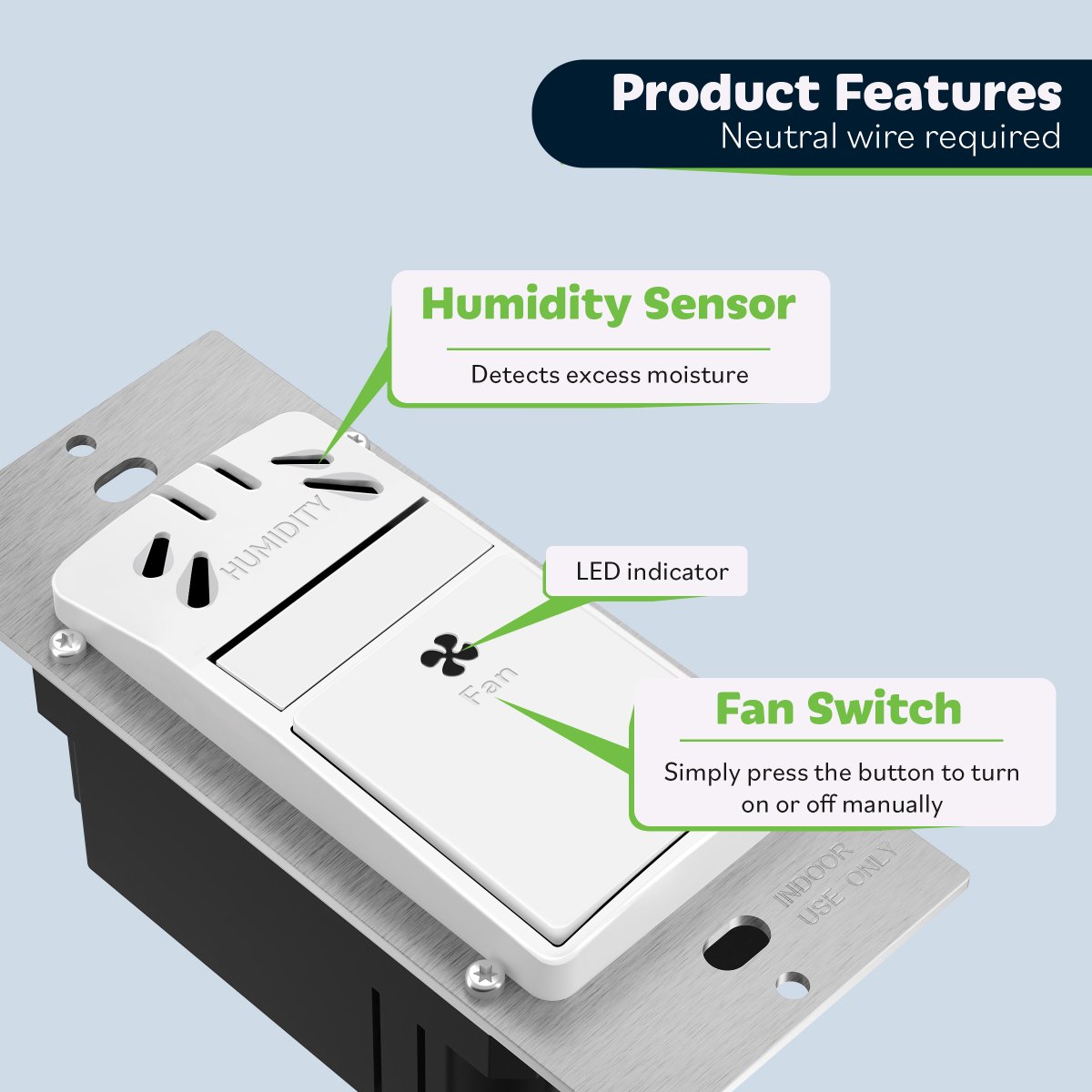 TOPGREENER's tweet image. Topgreener's Humidity Sensor Switch for Ventilation Fans features a humidity sensor that detects a stuffy atmosphere, activating your fan and keeping your space fresh all day long. 💨

🛍 amazon.com/TOPGREENER-Ven…

#Automation #DIYBathroom #AmazonFinds #TechFinds #SensorTech