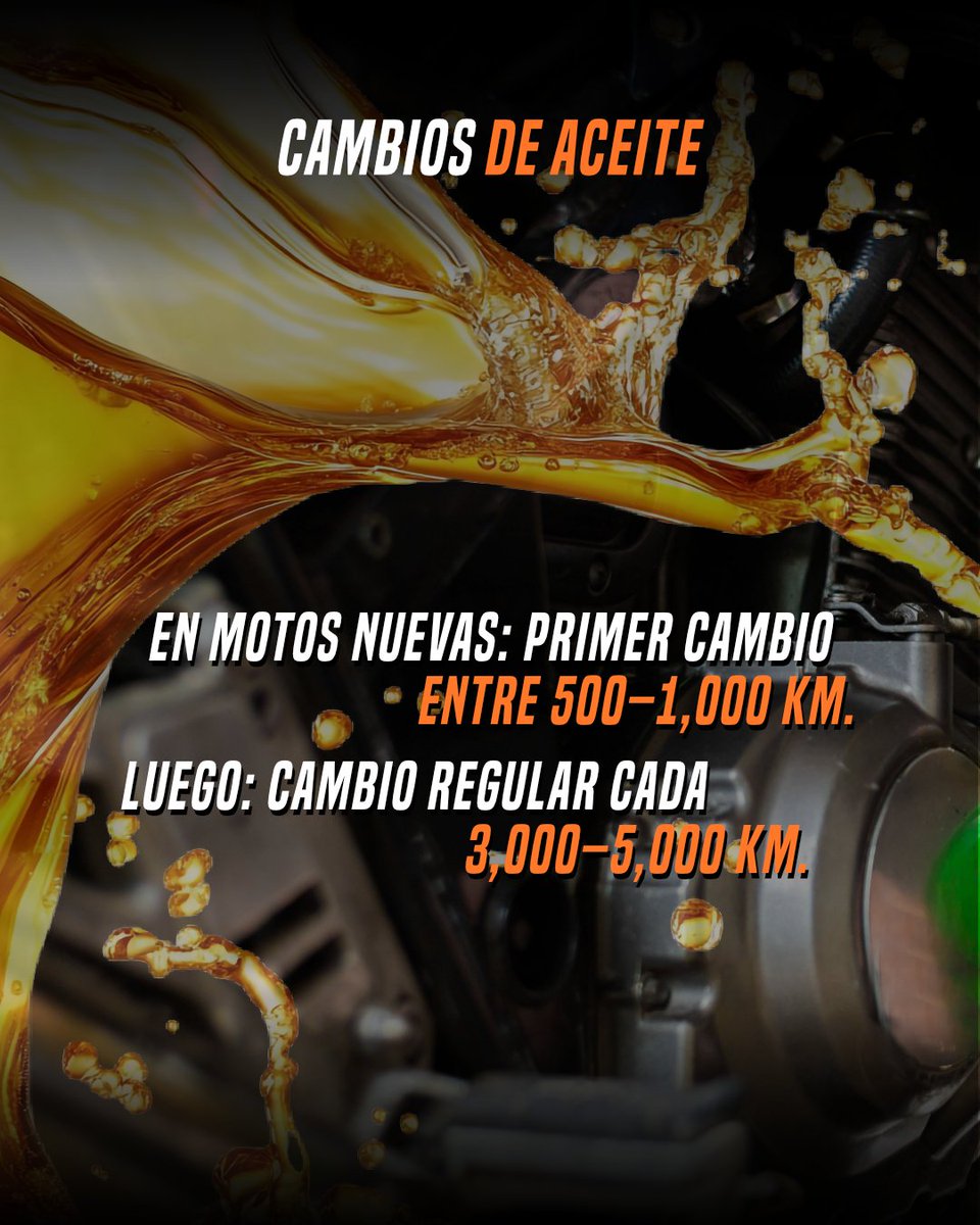 losapostolesaf's tweet image. ¿Quieres que tu moto dure 10 años o 10 meses? Tú decides. 👇
Aquí unos tips para que el motor de tu moto sea eterno:

Guarda esto para cuando te toque el próximo servicio. 🛠️
#MotoTips #BikerLife #tipsmotor #motor #moto