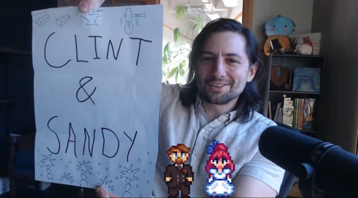 reheatedpancake's tweet image. WE CAN FINALLY MARRY SANDY IN #stardewvalley OMFG