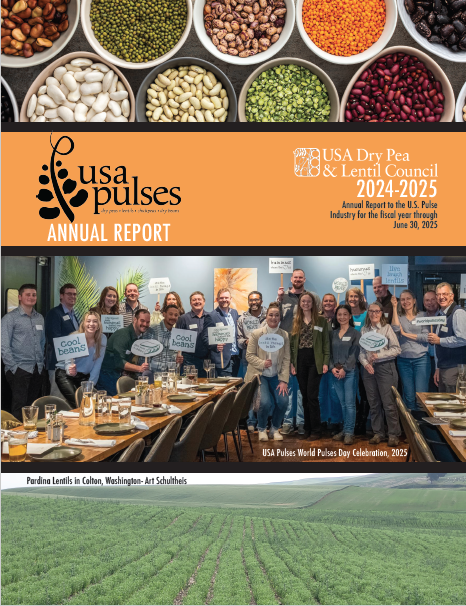 USAPulsED's tweet photo. The 2024–2025 USA Pulses Annual Report link is live!
A year of rebranding, strong harvests, export growth, policy wins, research investment, and record consumer reach - all moving the U.S. pulse industry forward. https://t.co/omhwiVRXoY https://t.co/HV75Tw6sLs