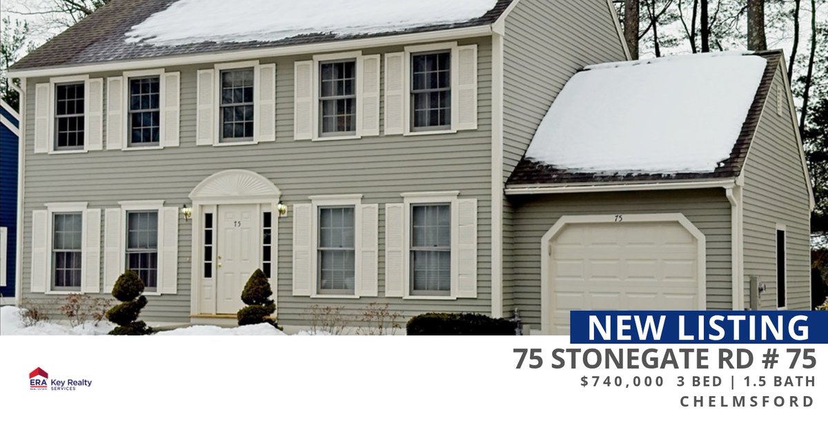 CathyLomasney's tweet photo. 📍 New Listing 📍 Take a look at this fantastic new property that just hit the market located at 75 Stonegate Rd # 75 in Chelmsford. Reach out here or at (978) 808-0366 for more information

Cathy Lomasney, REALTOR®
ERA Key Realty ... https://t.co/ttORNGdth7 https://t.co/Gv6N4LSWvy