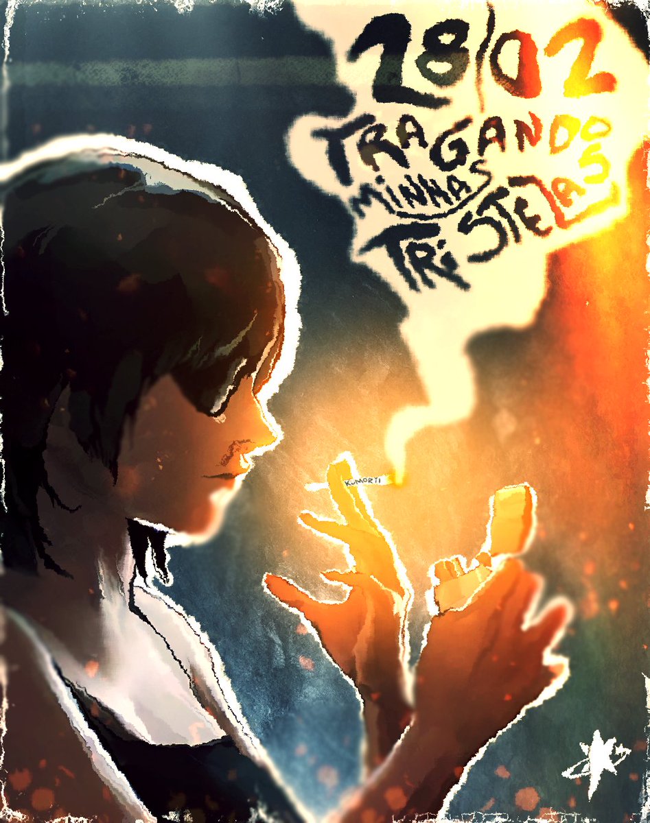 "Tragando Minhas Tristezas"
28/02 - 16H

"Deve ser uma felicidade imensa ter alguém que chora por você...!" 🚬