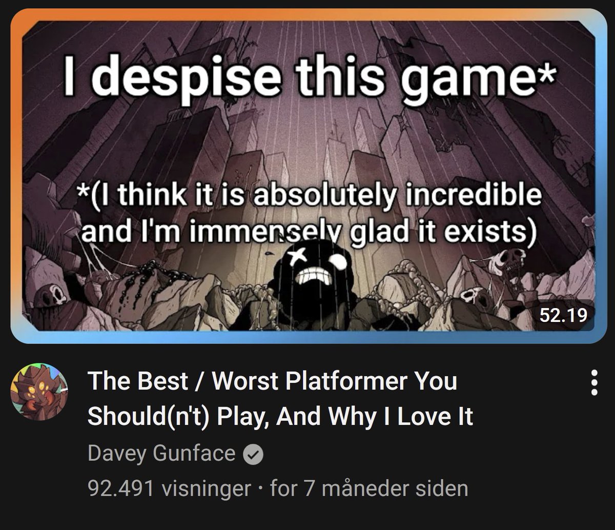 i hate this genre of title/thumbnails so much. its probably a good video