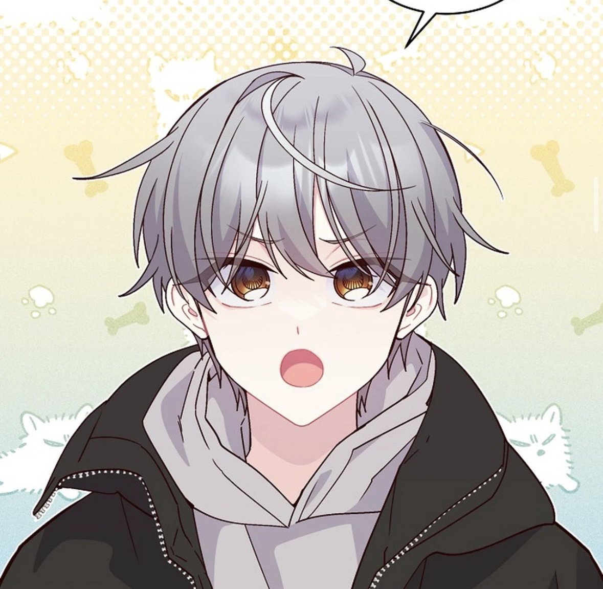 he looks so cute 😭😭