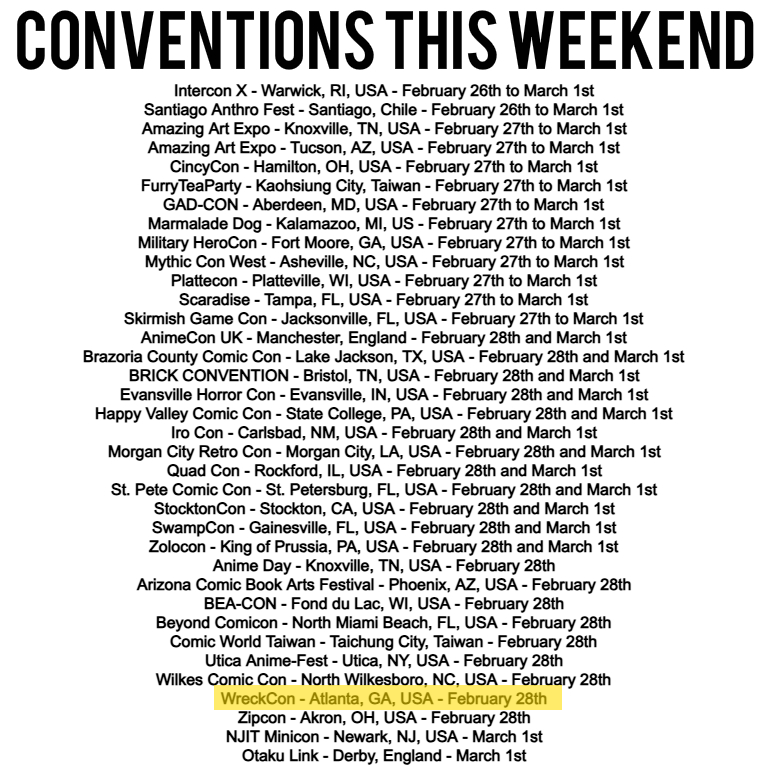 WreckCon tweet media