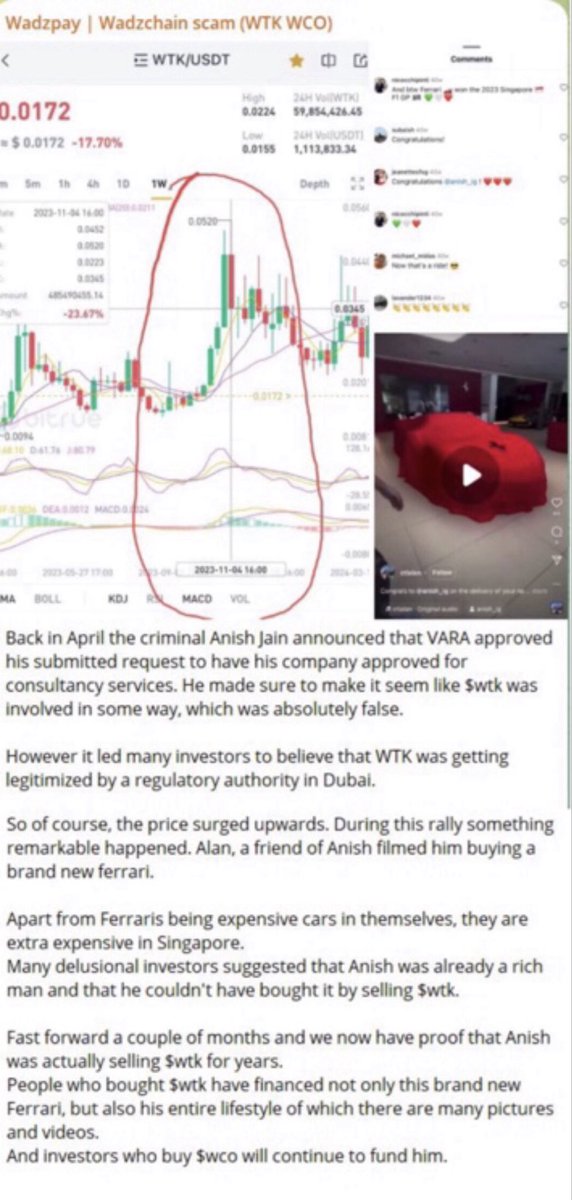 <a href="/CoinMetro/">Coinmetro</a> $WCO is a scam and should never be listed on your platform 
Trust is key here 
CEO <a href="/Anish_tweeets/">Anish</a> stole over $52 million dollars from investors.
Do you want to associate with criminals?
Anish has rebranded to hide his deception 
He posted these photos while investors suffered