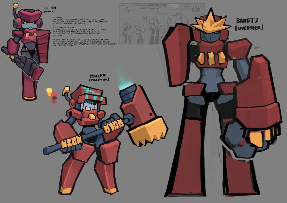 the 777s, conscripted into the vulcanauts to pay off their gambling debts