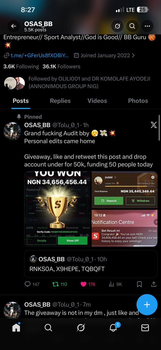 regularheadboy_'s tweet photo. @Tolu_0_1 Congratulations👏🏾👏🏾👏🏾 🥳🥳
It’s not easy…I’ll keep congratulating till my own happens too🥳🥳🥳🥳

8165932955
Opay
David https://t.co/Gmqw5AxG5Z