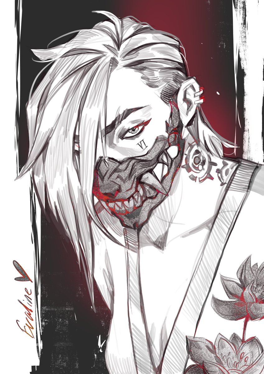 evaline_art's tweet photo. #VI #arcane 
Commission work https://t.co/dwDPtGOYfA