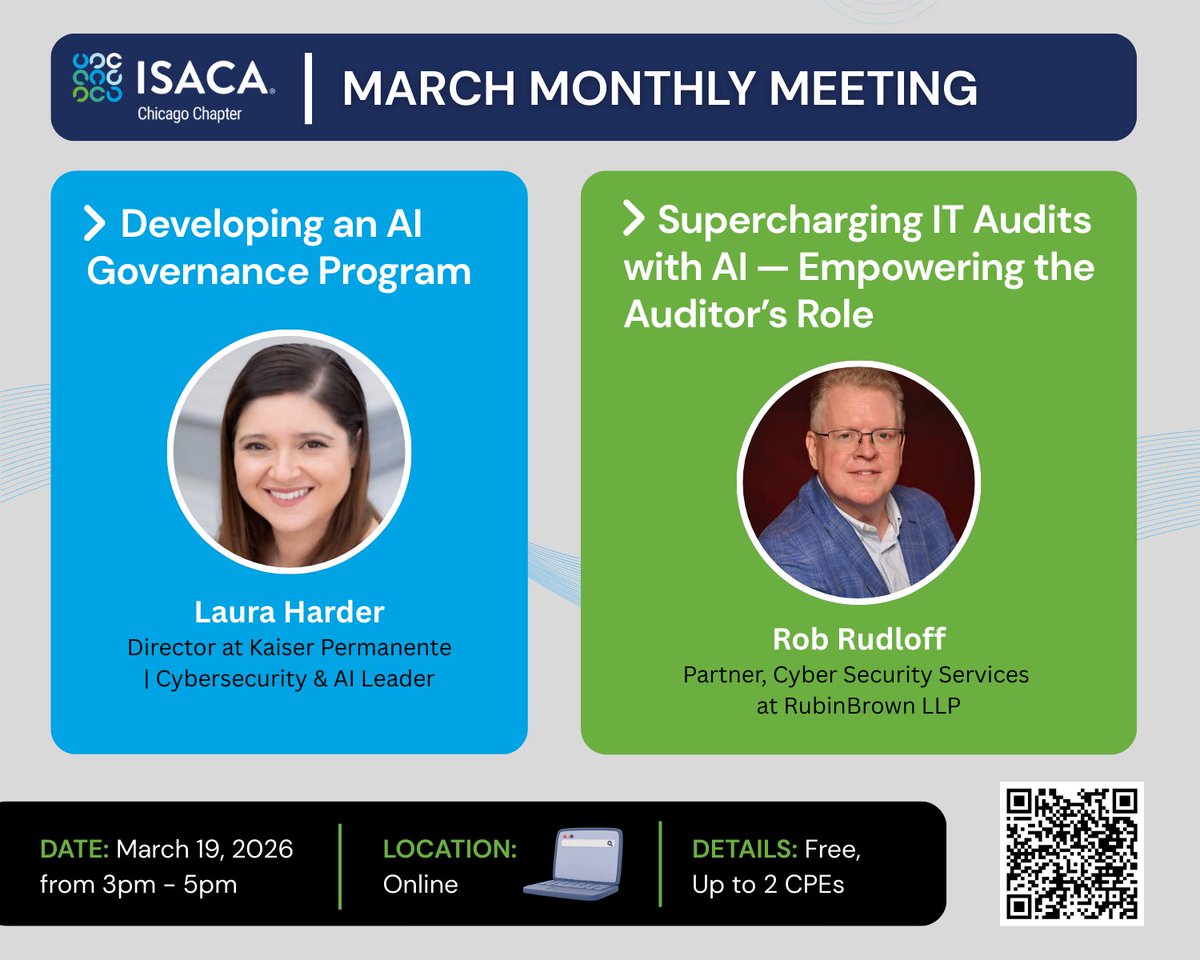 ISACA Chicago tweet media