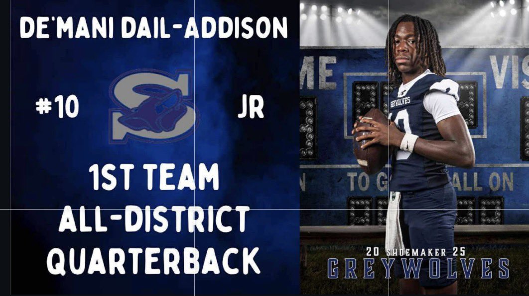 De' Mani Arelle Dail-Addison 2027 QB tweet media