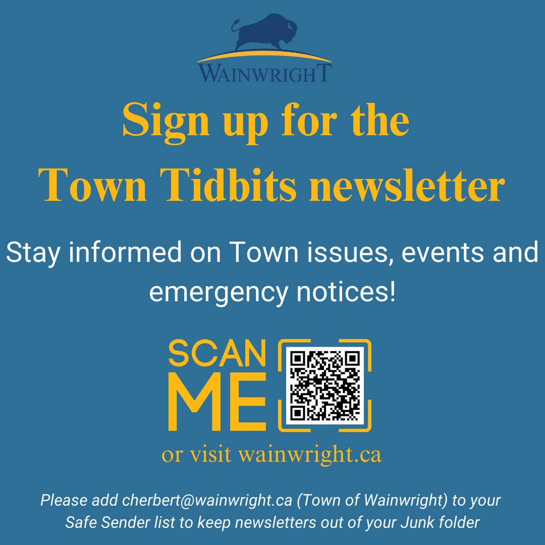 Town of Wainwright tweet media