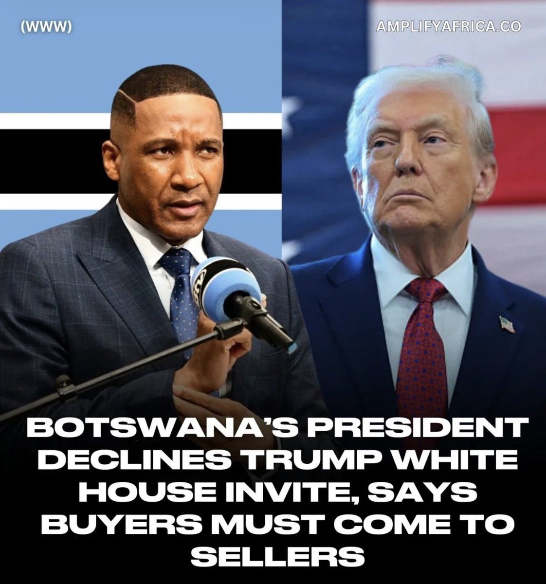 This is how it’s supposed to be.