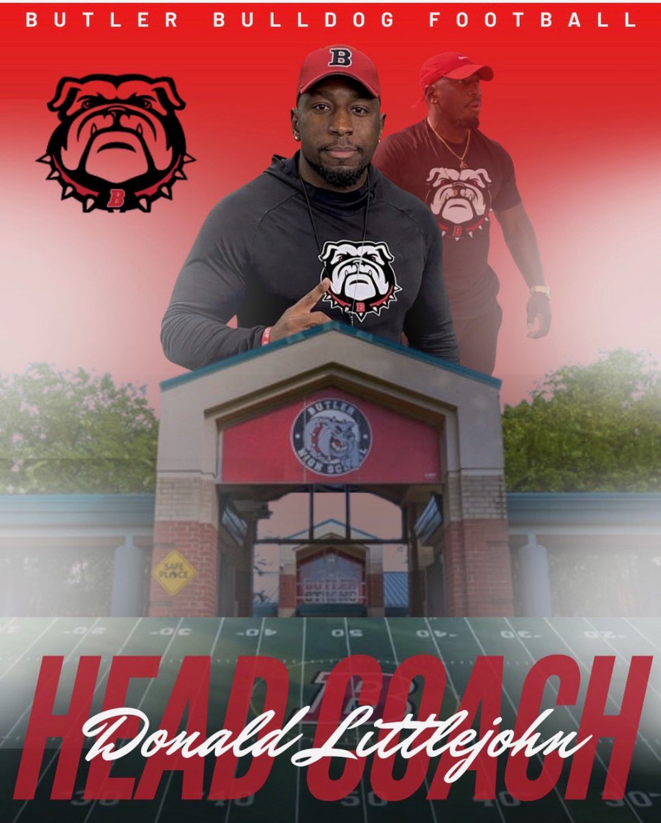 It is with utmost respect and honor, we would like to introduce the NEW HEAD FOOTBALL COACH of the Butler Bulldogs - Donald Littlejohn!