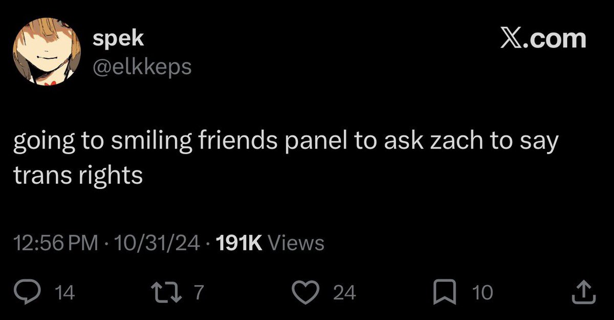 Not to humblebrag but last week after one of his Scuffed shows I had the great honor of shooting the shit with Nick Rochefort at a bar.

We got on the topic of World Peace being canceled and Adult Swim in general. Smiling Friends came up. He said it's great. He said Zach actually