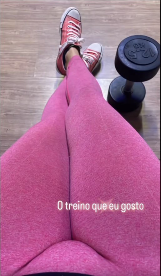 Treino concluido.. adoro