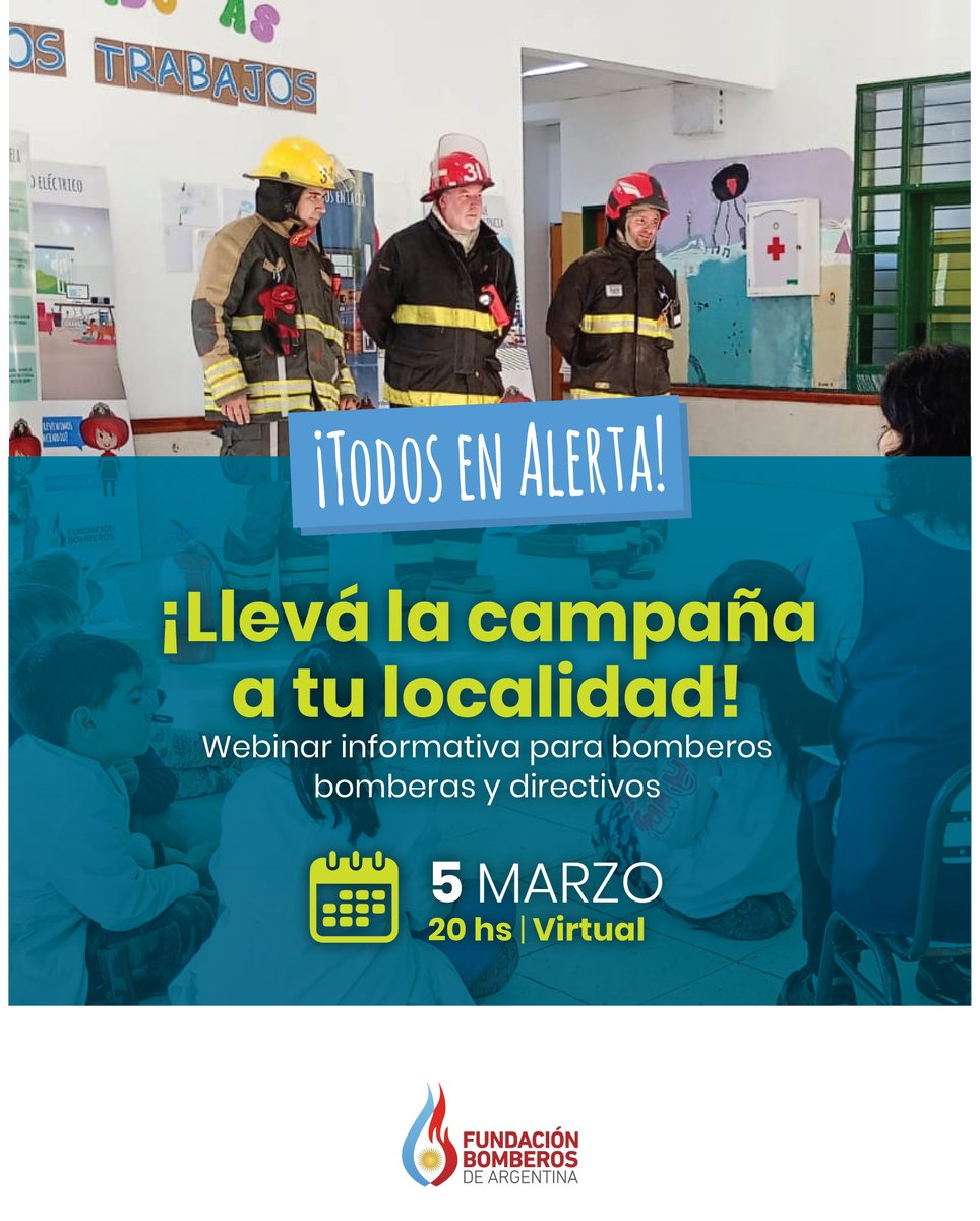 Fundación Bomberos de Argentina tweet media