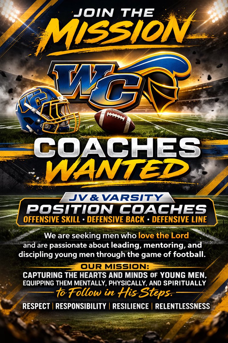 Western Christian Lancer Football tweet media