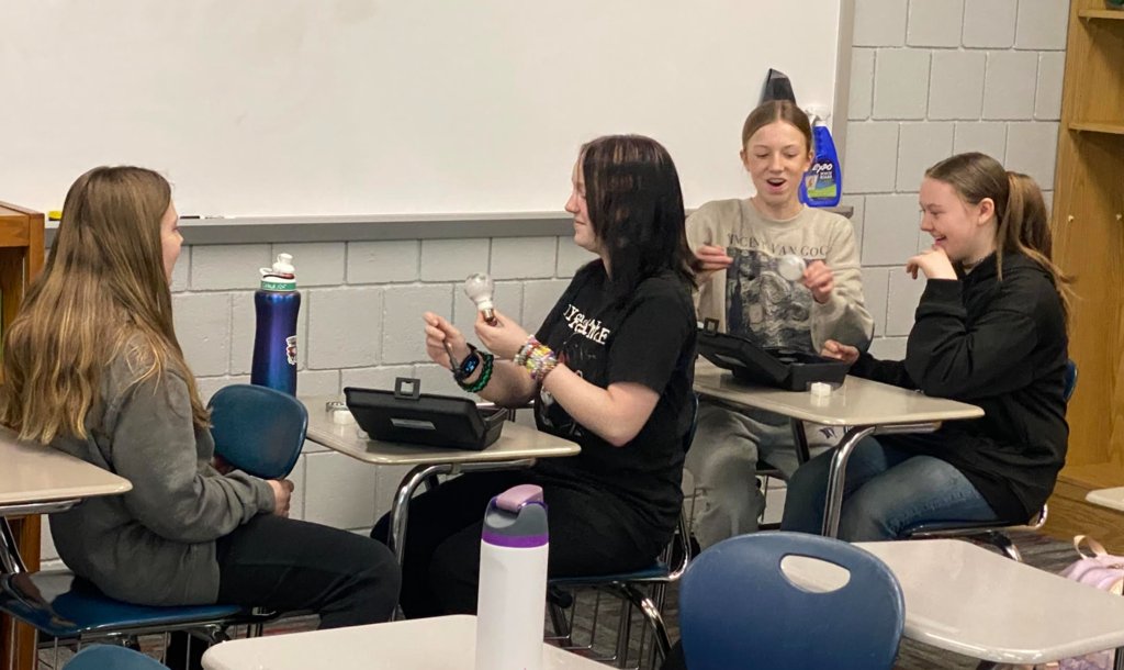AtticaSchools's tweet photo. Mr. Latoz's  8th grade Public Safety class has been diving into the science of fingerprints and learning how to lift latent prints like real investigators. Today, students put their skills to the test by dusting and lifting fingerprints from lightbulbs. https://t.co/As2MMeUULE