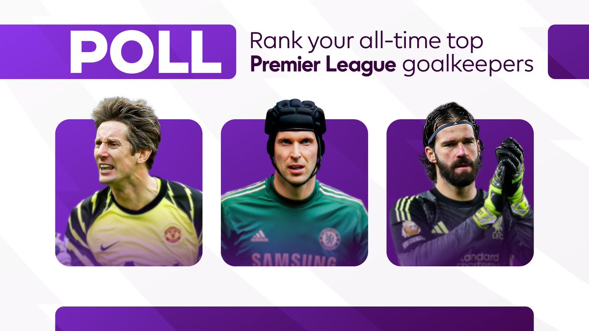 premierleague's tweet photo. We want you to rank the best goalkeepers in Premier League history! 🧤

Show us who you've chosen as Number 1 in the replies if you dare 👀