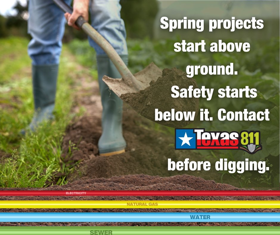 Texas811 tweet media