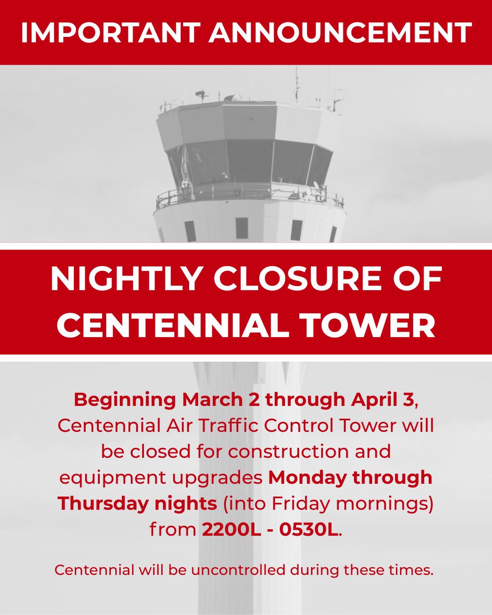 Centennial Airport tweet media
