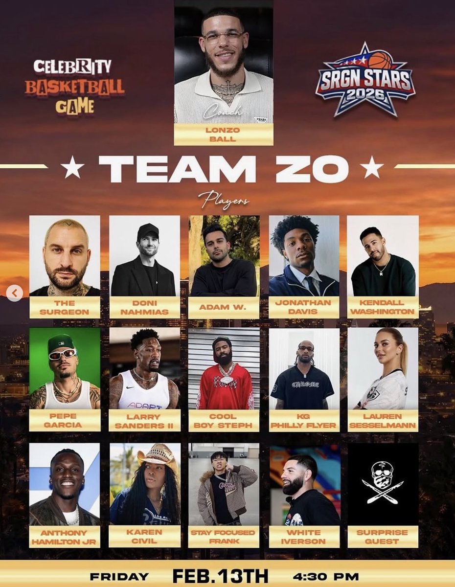 NickyGathrite's tweet photo. Elevate helped curate the top Celebrity Game of NBA All Star Weekend, partnering with Dicks Sporting Goods and Srgn Studios — delivering one of the most talked-about moments of the weekend. https://t.co/wbQiDcyREP
