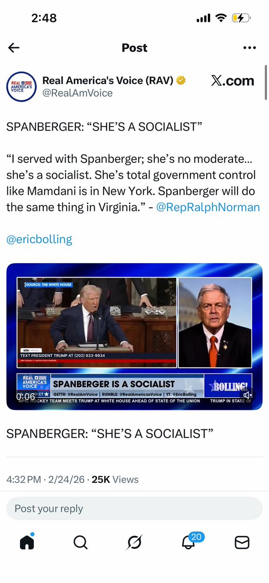 merrylynn06's tweet image. BEWARE OF SPANBERGER… SHES S SOCIALIST!