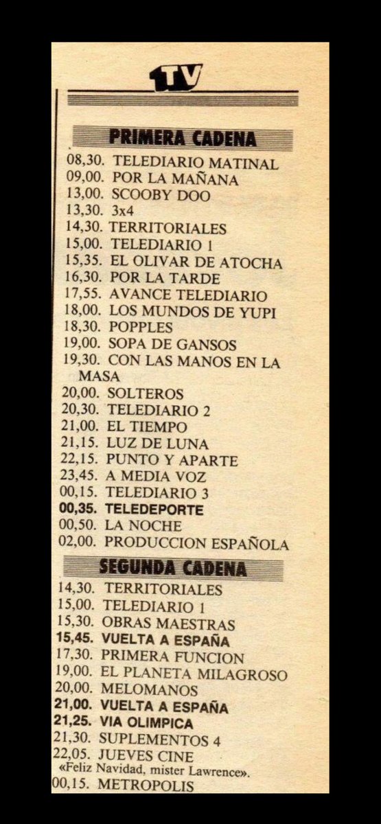 Así crecimos los de mi edad,a la 1 Scooby Doo ,a las 6 los mundos de yupi y a las 9 Luz de Luna con Bruce Wilis… lo mismo que hoy,igual.