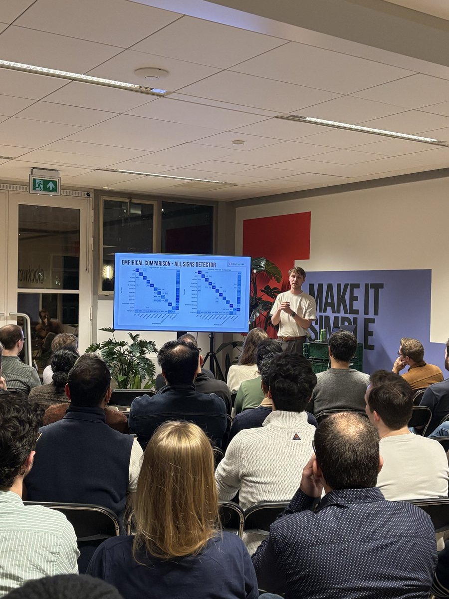 pydataamsterdam's tweet image. PyData Amsterdam just made its Rotterdam debut 🎉 @ Clockworks - diving deep into #ComputerVision at Scale. From systems thinking to real-world AI in airports, it was all about making vision work in production.
👉 luma.com/pydataamsterdam
 #PyData #AIEngineering