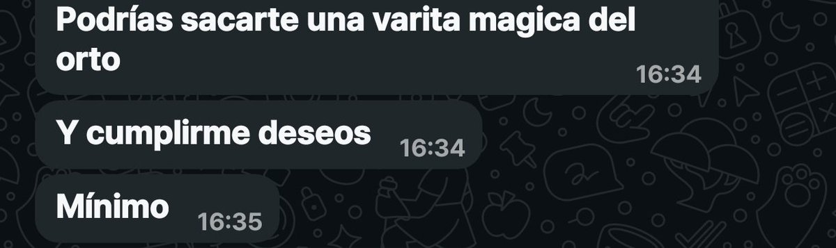 Mínimo.