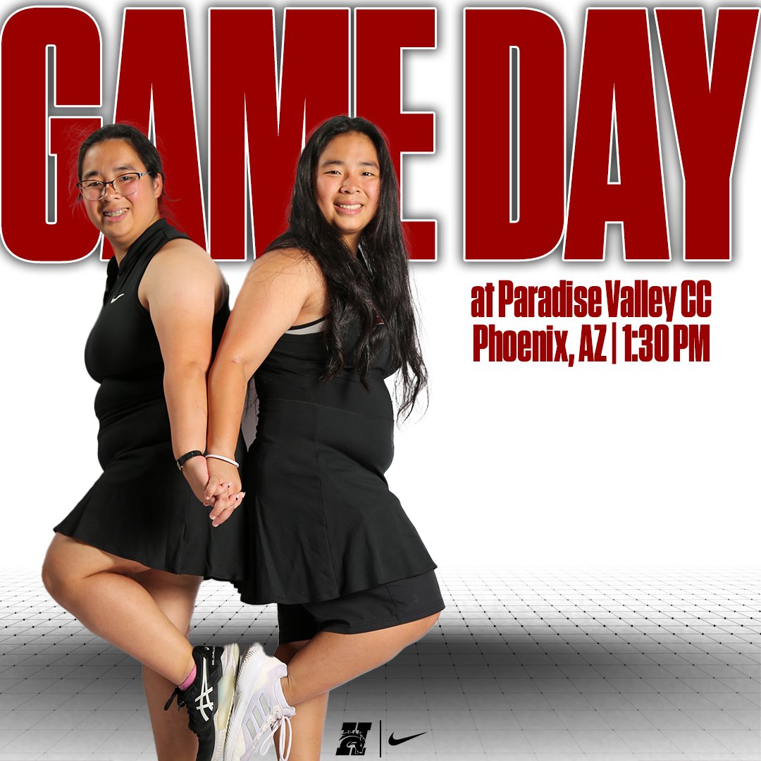 HCBroncoTennis's tweet photo. ❗️IT'S MATCH DAY❗️
Our women's team is back on the court with a double-header at Paradise Valley CC!
#GDTBAB https://t.co/NMyI8aOj5y