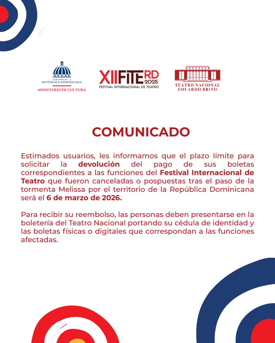 Teatro Nacional Eduardo Brito tweet media