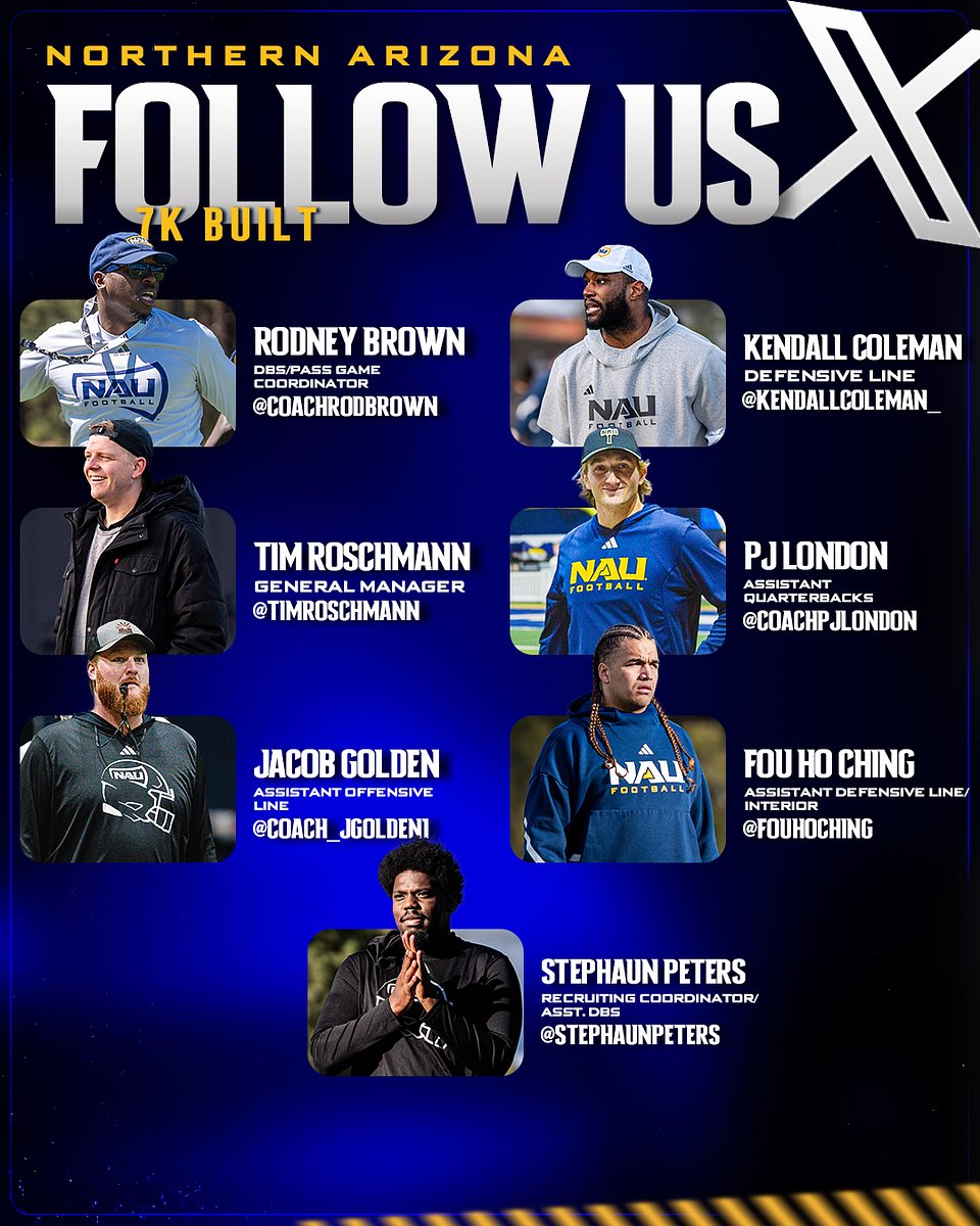 NAU Football tweet media