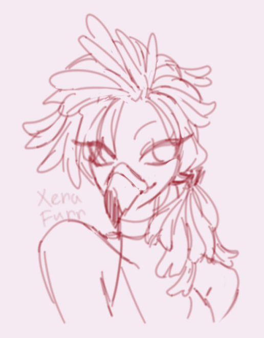 XeraFurr's tweet photo. Doodle flamingo

#Furryart https://t.co/eYQGDqbzQi