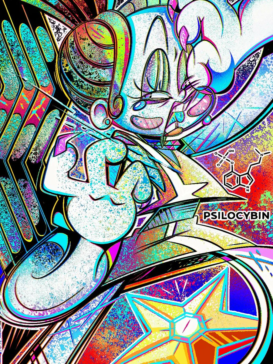 Paranoid Android - Velvet Trolls #trolls3 #trollsbandtogether #VelvetandVeneer #digitalart #psilocybin #Dreamworks